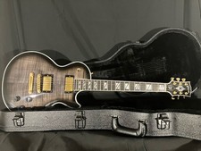 Guitarra elétrica Gibson Les Paul Supreme transparente explosão de ébano com estojo rígido comprar usado  Enviando para Brazil