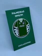 Pin Badge Palmeiras 1990-91 edição limitada pacote duplo Coca-Cola, usado comprar usado  Enviando para Brazil