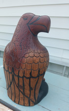 Vintage carved dark for sale  Kearney