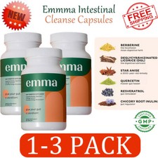 Usado, Suplemento EMMA para saúde intestinal - gases e inchaço alívio constipação 60 contagens comprar usado  Enviando para Brazil