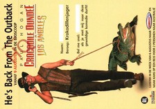 Cartão postal com foto>>Cartão postal de filme, Crocodilo Dundee em Los Angeles comprar usado Cartão postal com foto>>Cartão postal de filme, Crocodilo Dundee em Los Angeles comprar usado  Enviando para Brazil