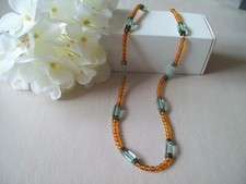 Collier kette bernstein gebraucht kaufen  Burgau