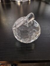 Paperweight clear crystal for sale  WATFORD