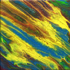 Acryl bild riginal gebraucht kaufen  Berlin