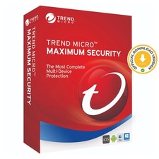 Trend Micro Maximum Security 2025 | 3 Years 5 Devices | Antivirus | Download, usado comprar usado  Enviando para Brazil