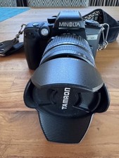 Minolta Maxxum 70 35mm Aparat z autofokusem Zoom 28-300MM Akcesoria do obiektywów i torba na sprzedaż Minolta Maxxum 70 35mm Aparat z autofokusem Zoom 28-300MM Akcesoria do obiektywów i torba na sprzedaż  Wysyłka do Poland