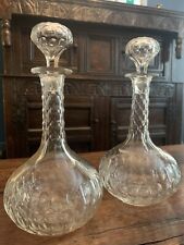 Pair antique liqueur for sale  HIGH PEAK