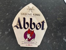 Abbot ale metal for sale  CHESTER LE STREET