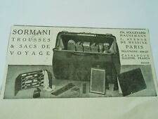 Publicité 1914 sormani d'occasion  La Verpillière