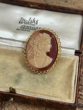 Vintage cameo brooch for sale  NOTTINGHAM