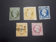 Marcophilie lot timbres d'occasion  France