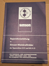 simson buch gebraucht kaufen  Meiningen