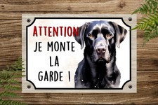 Plaque attention chien d'occasion  Saint-Martin-Boulogne