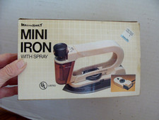 MINI FERRO DE VIAGEM VINTAGE MASTER CONSTRUÍDO COM SPRAY - IOB COM MANUAL - FUNCIONA comprar usado MINI FERRO DE VIAGEM VINTAGE MASTER CONSTRUÍDO COM SPRAY - IOB COM MANUAL - FUNCIONA comprar usado  Enviando para Brazil