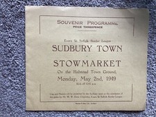 Sudbury town stowmarket for sale  SUDBURY