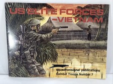 SQUADRON/SIGNAL--COMBAT TROOPS #7--US ELITE FORCES VIETNAM-- 3007 comprar usado  Enviando para Brazil