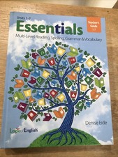 Essentials Multi-Level Reading,Spelling,Grammar & Vocabulary Units 1-7 (TE) comprar usado  Enviando para Brazil