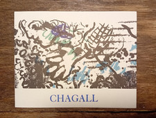 Marc chagall invitation d'occasion  Cagnes-sur-Mer