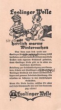 Esslinger wolle 1928 gebraucht kaufen Esslinger wolle 1928 gebraucht kaufen  Deutschland