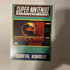 Snes mortal kombat for sale  Garden Grove