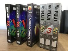 Blank vhs tapes for sale  MANCHESTER