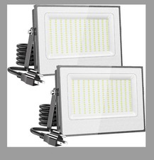 Usado, Pacote com 2 luzes de inundação LED externas 200W, 19000LM super brilhantes IP66 à prova d'água ext... comprar usado Usado, Pacote com 2 luzes de inundação LED externas 200W, 19000LM super brilhantes IP66 à prova d'água ext... comprar usado  Enviando para Brazil