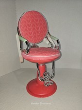 Cadeira de salão Battat Our Generation 18" hidráulica bonita rosa testada comprar usado  Enviando para Brazil