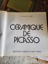 Livre ceramique picasso d'occasion  Villecresnes