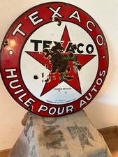 Plaque émaillée texaco d'occasion  Villeneuve-lès-Avignon