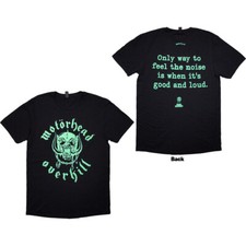 Camiseta preta Motorhead - Overkill Lyric comprar usado  Enviando para Brazil
