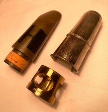 Bocal Clarinete Vandoren Vintage B45-Excelente Estado-com Ligadura e Tampa comprar usado  Enviando para Brazil