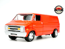 Furgoneta Dodge Tradesman 1976 naranja escala 1:64 diecast furgoneta modelo coleccionista segunda mano  Embacar hacia Mexico