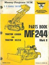 Usado, MASSEY FERGUSON MF244 MKII TRATOR CARREGADEIRA TRATOR PEÇAS MANUAL - MF 244 comprar usado  Enviando para Brazil