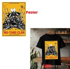 Pôster reimpressão Wu-Tang Forever The Final Chamber 7 de julho de 2025 Chicago, IL, usado comprar usado  Enviando para Brazil