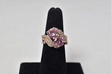 gemstone pink silver ring for sale  Harrisonburg