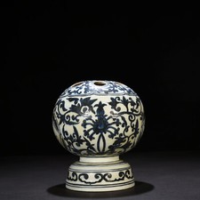 Pote padrão escrita árabe porcelana azul branco marca zhengde 8" dinastia ming  , usado comprar usado  Enviando para Brazil