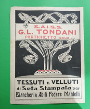 Pubblicita 1921 saiss usato  Roma
