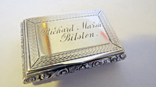 solid silver boxes for sale solid silver boxes for sale SOLIHULL