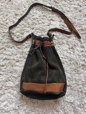 Vintage ledertasche beuteltasc gebraucht kaufen  Altenburg