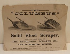Antique advertising flyer for sale  Macon