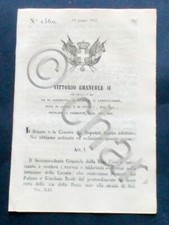 Decreto vittorio emanuele usato  Vimodrone