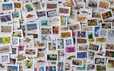 VRAC 300 TIMBRES OBLITERES DIFFERENTS DE FRANCE GRANDS  FORMATS #300 A#, używany na sprzedaż  Wysyłka do Poland