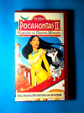 Videocassetta vhs pocahontas usato  Italia