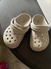 Kinder crocs beige gebraucht kaufen  Wildberg