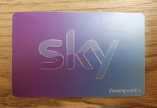 Sky viewing card for sale  BALA