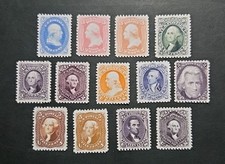 Conjunto de réplicas de estampillas de colección de edición de la Guerra Civil SC# 63-78 1861-1866 de estampillas de Estados Unidos segunda mano  Embacar hacia Mexico