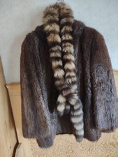 Echt pelzmantel nutria gebraucht kaufen  Ayl, Trassem, Wellen