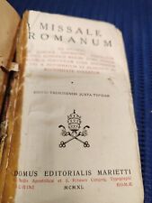 Missale romanum 1915 usato  Rosignano Marittimo