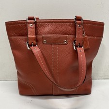 Coach coral orange for sale  Los Angeles