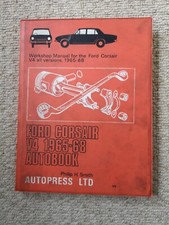 Ford corsair workshop for sale  RAYLEIGH